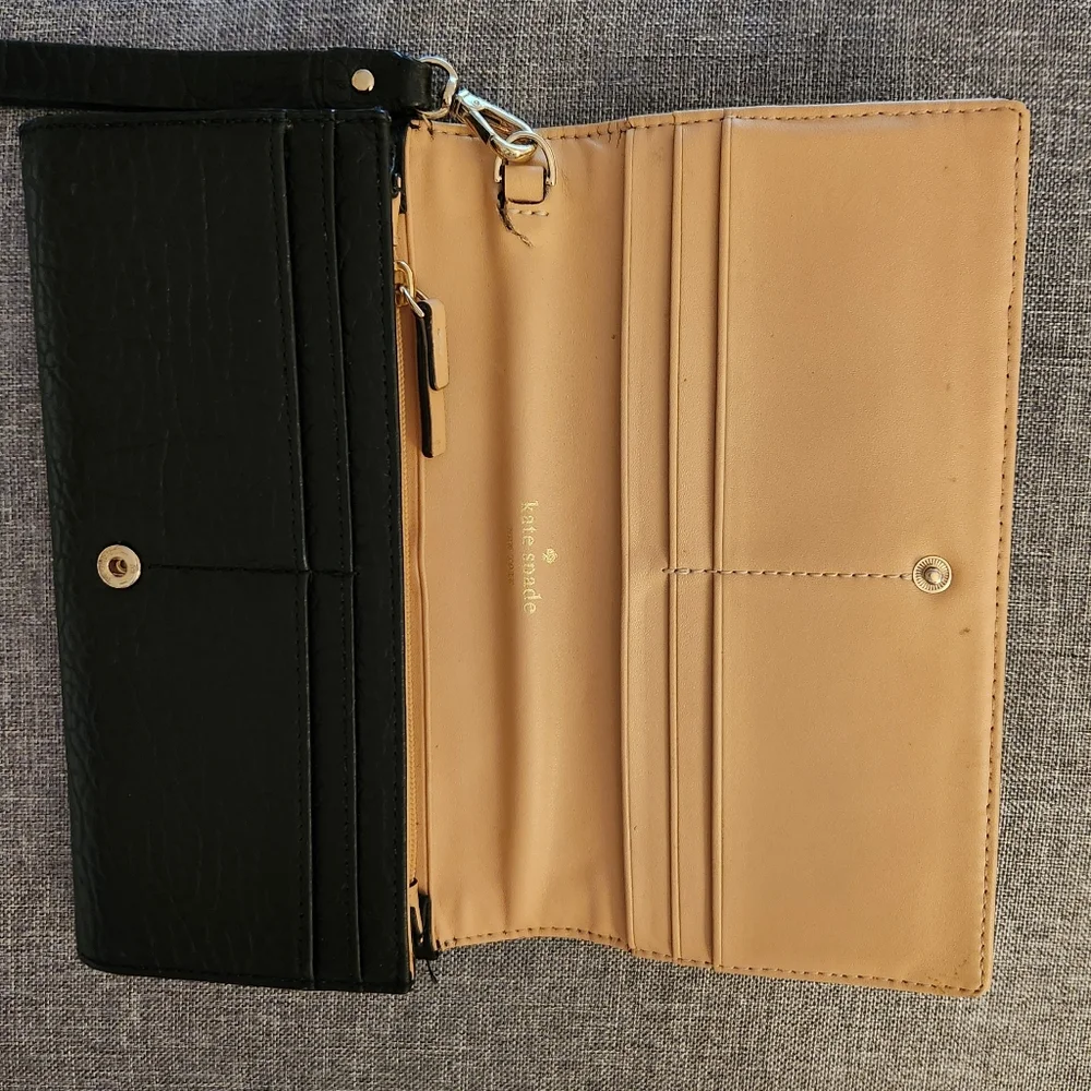 Kate Spade Perri Lane Linney Wallet/Wristlet W/ Beautiful Cutout Detail - Picture 8 of 10